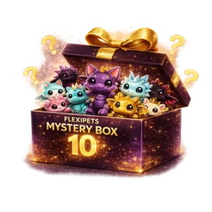 FlexiPets Mystery Box – 10 Überraschungsfiguren