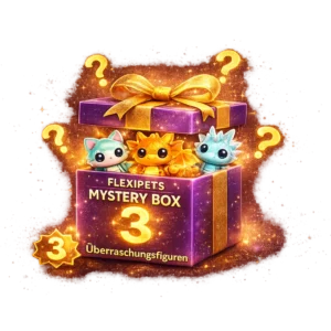 FlexiPets Mystery Box – 3 Überraschungsfiguren