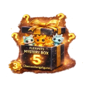FlexiPets Mystery Box – 5 Überraschungsfiguren