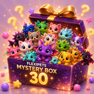 FlexiPets Mystery Box – 30 Überraschungsfiguren